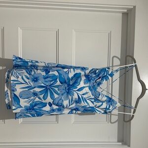 Hello Molly Blue Floral Mini Dress